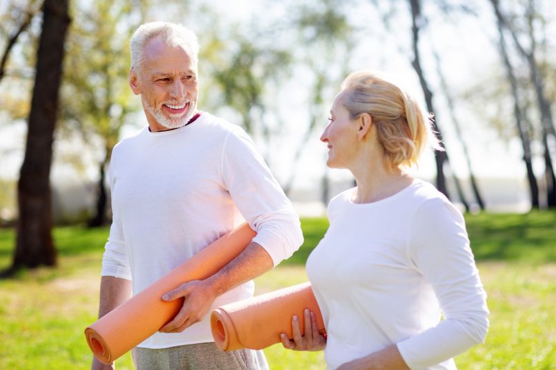 Yoga im Freien