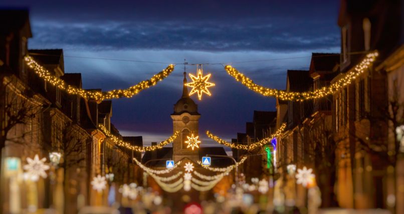 Weihnachtsbeleuchtung