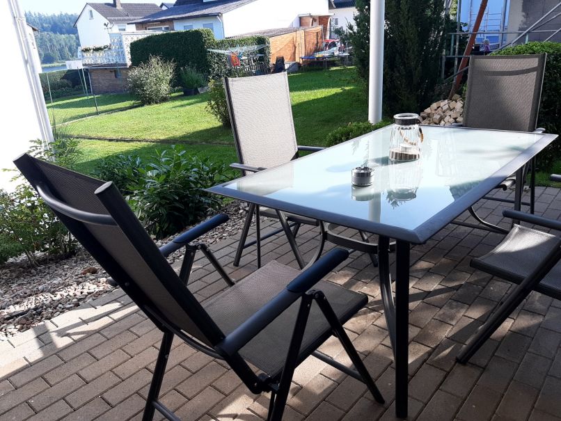 Terrasse - FeWo &quot;Auszeit&quot;