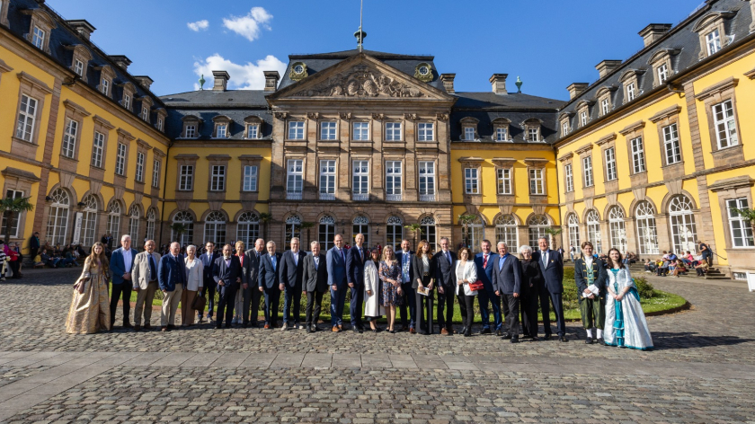 Opening of the 38. Arolser Barock-Festspiele in the castle courtyard