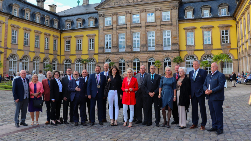 Opening of the 36. Arolser Barock-Festspiele in the castle courtyard