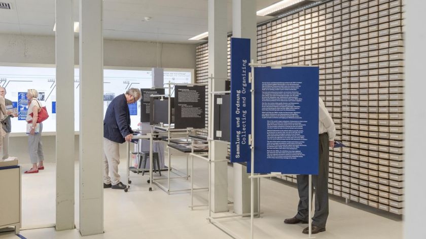 Dauerausstellung "Ein Denkmal aus Papier"